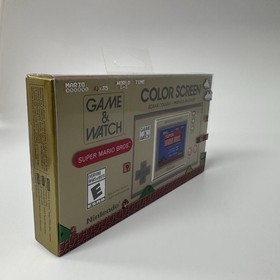 Brand New Sealed Nintendo Game & Watch Super Mario Bros. Handheld Color Screen