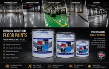 professional floor paint easy apply factory warehouse quick set industrial grade
