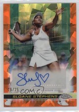2024 Topps Chrome Sapphire Edition II Orange 6/25 Sloane Stephens Auto 1bh6