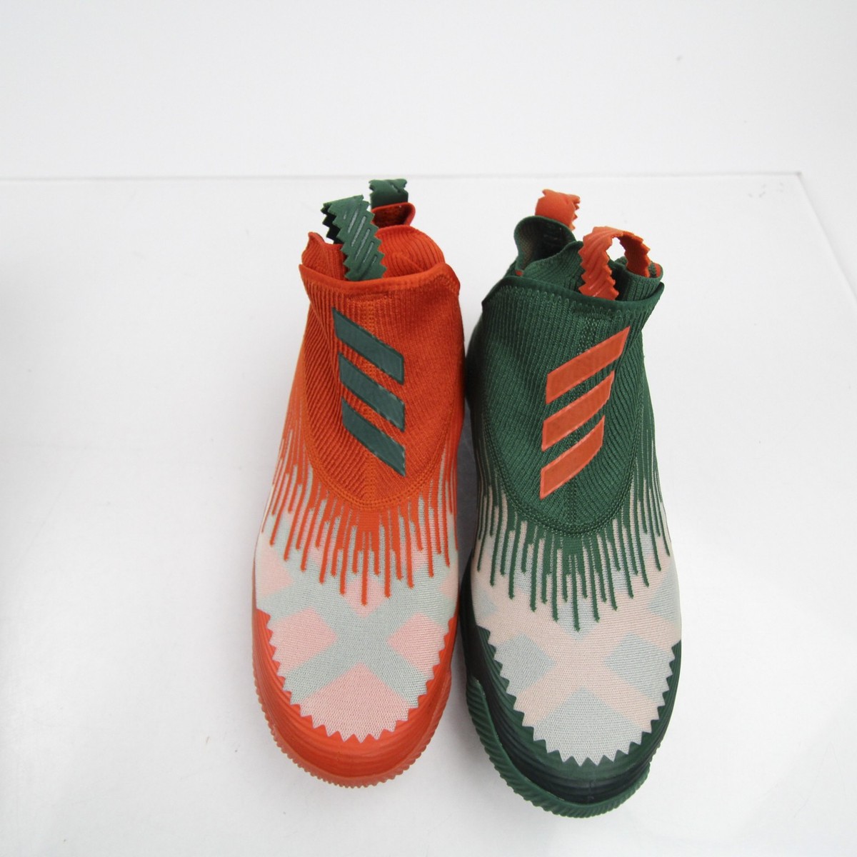 adidas Basketball Shoe Men's Green/Orange New without Box | eBay