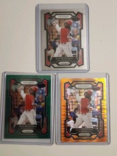 2024 Panini Prizm Baseball Lot Elly DeLaCruz Rookie Base, Green   Orange/399