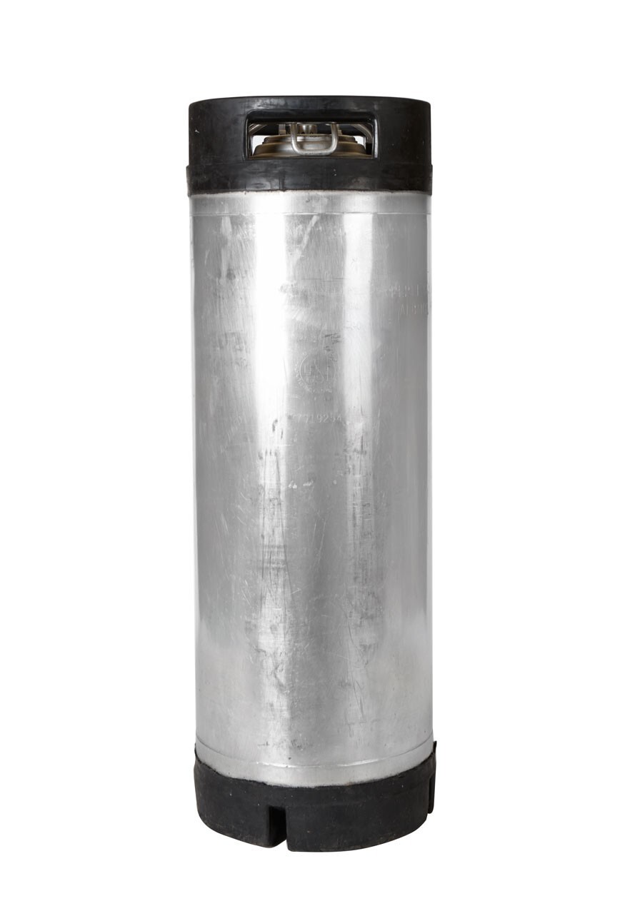 Reconditioned 5 Gallon Ball Lock Dual Handle Keg With Built In Pressure Relief