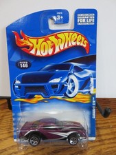 Hot Wheels Camaro Z28 (2001) Mattel Purple Die-Cast Toy Car #146 - NIP