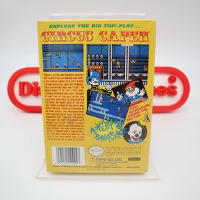NES Nintendo Game CIRCUS CAPER - NEW & Factory Sealed with Authentic H-Seam!