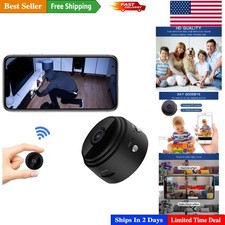 Compact WiFi Camera: 24/7 Indoor/Outdoor Surveillance for Home  Pet Monitoring