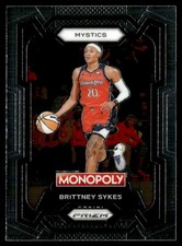 2024-25 Panini Prizm Monopoly WNBA Brittney Sykes Washington Mystics #38