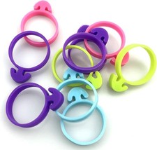 60 Pcs Pastry Bag Ties Reusable Icing Bag Ties Silicone Decoration Bag Clips