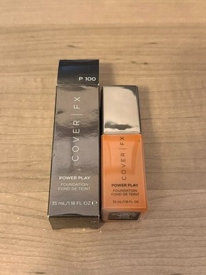 Cover FX Power Play Foundation ''P100'' NEW! 1.18 fl. oz.