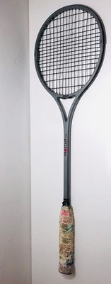 Vintage Wilson Pro Staff 300 Squashschläger aus Graphitgrau