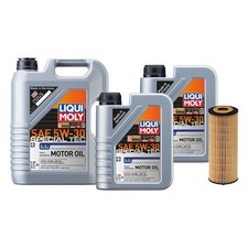 7L Liqui Moly SpecialTec LL 5W30 Hengst Engine Oil Change Kit for C207 W212 X166