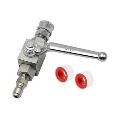 #ad High Pressure Ball Valve Kit 1 4quot; NPT Power Washer Sprayer Hose Quick Connect $30.02