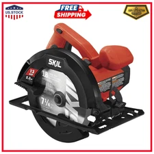 Skill Circular Saw 13 Amp Electric 7-1/4 Inch Blades Skill Saw