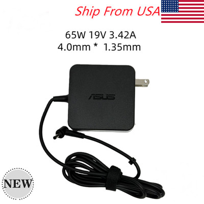 Genuine 65W 19V 3.42A 4.0*1.35mm AC Adapter Charger For ASUS VivoBook X202 S200