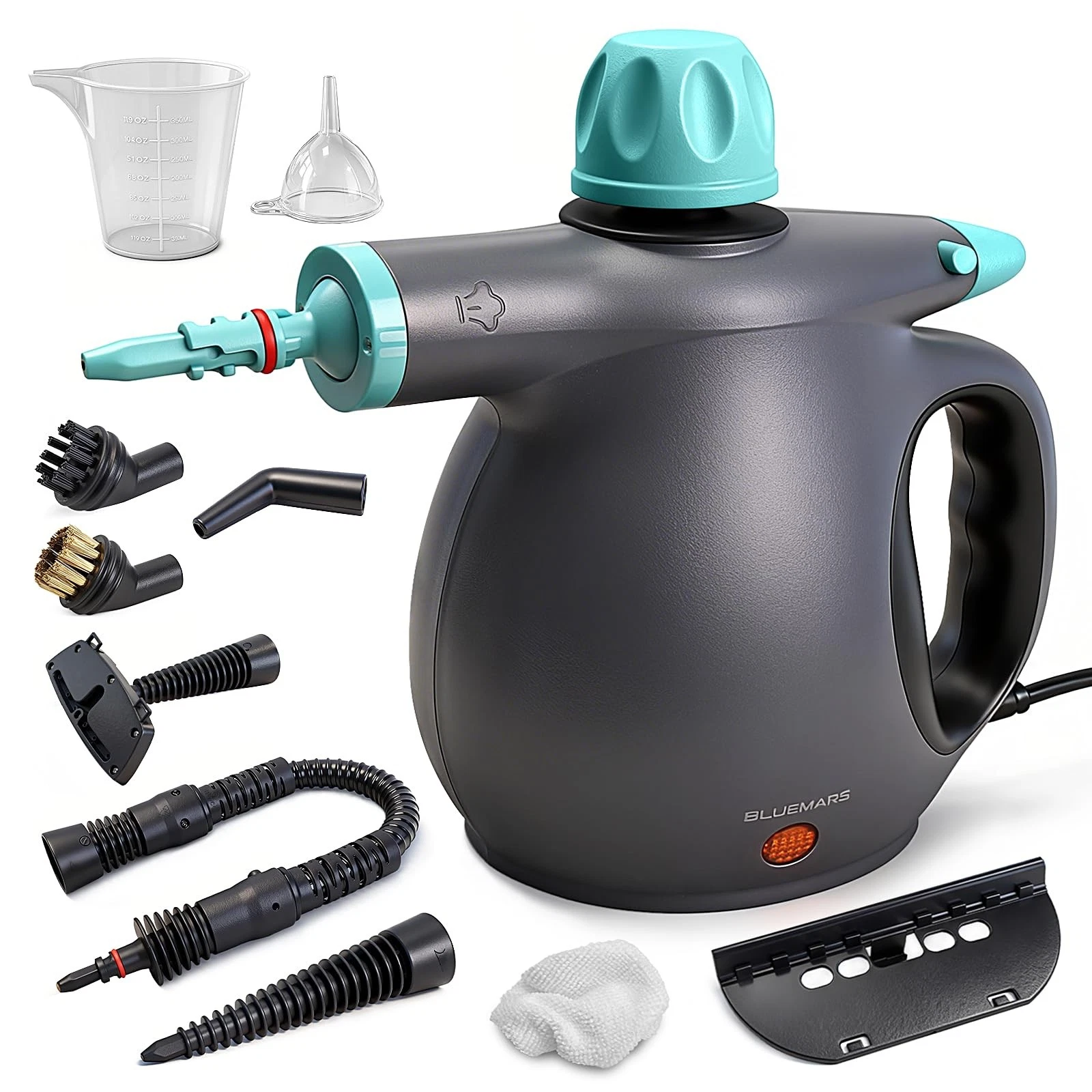 Handheld Steam Cleaner, 450ml Portable High Pressure Steamer with 10
