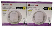 2-pack  Kidde Hardwired Interconnectable Smoke and Carbon Monoxide Detector