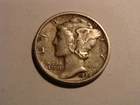 1929 Mercury Silver Dime - nice condition!