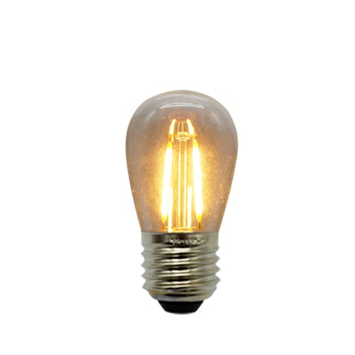 24 Pcs 2W S14 Edison Glass Pear Shape Bulbs LED Filament Lamp Warm White - 2700K - Picture 8 of 12