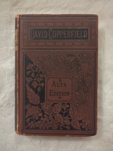 Personal History of David Copperfield Charles Dickens Vtg HC Alta Edition
