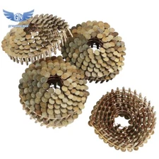 3/4" SMOOTH GALVANIZED COIL ROOFING NAILS 3.6M JobPak 15 Degree Wire Collated