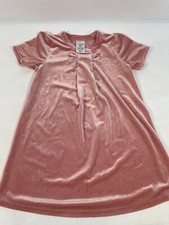 Toughskins Girls Pink Dress Short Sleeve Size M 5/6