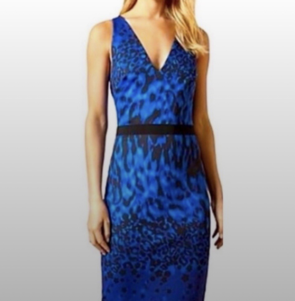 TED BAKER WOMAN'S BLUE TOPAZ AMAALEE BODYCON DRESS, SZ 2, BNWT, L@@K* | eBay TED BAKER WOMAN'S BLUE TOPAZ AMAALEE BODYCON DRESS, SZ 2, BNWT, L@@K* | eBay