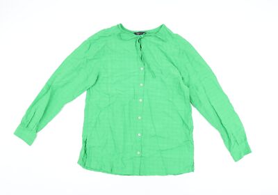 Marks & Spencer Damen Grün Modal Mischung Größe 8