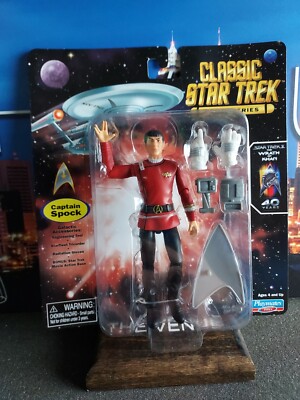Classic Star Trek Movie Series CAPTAIN SPOCK Figure - Playmates | eBay
