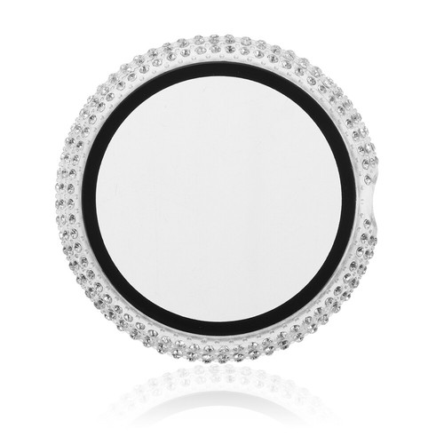 Electroplating Full Drill Shell Delicate Watch Cover Pixel Bezel Case - 第 11/12 張圖片