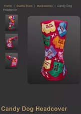 Limited Edition Scotty Cameron Candy Dog 2025 Valentines Headcover
