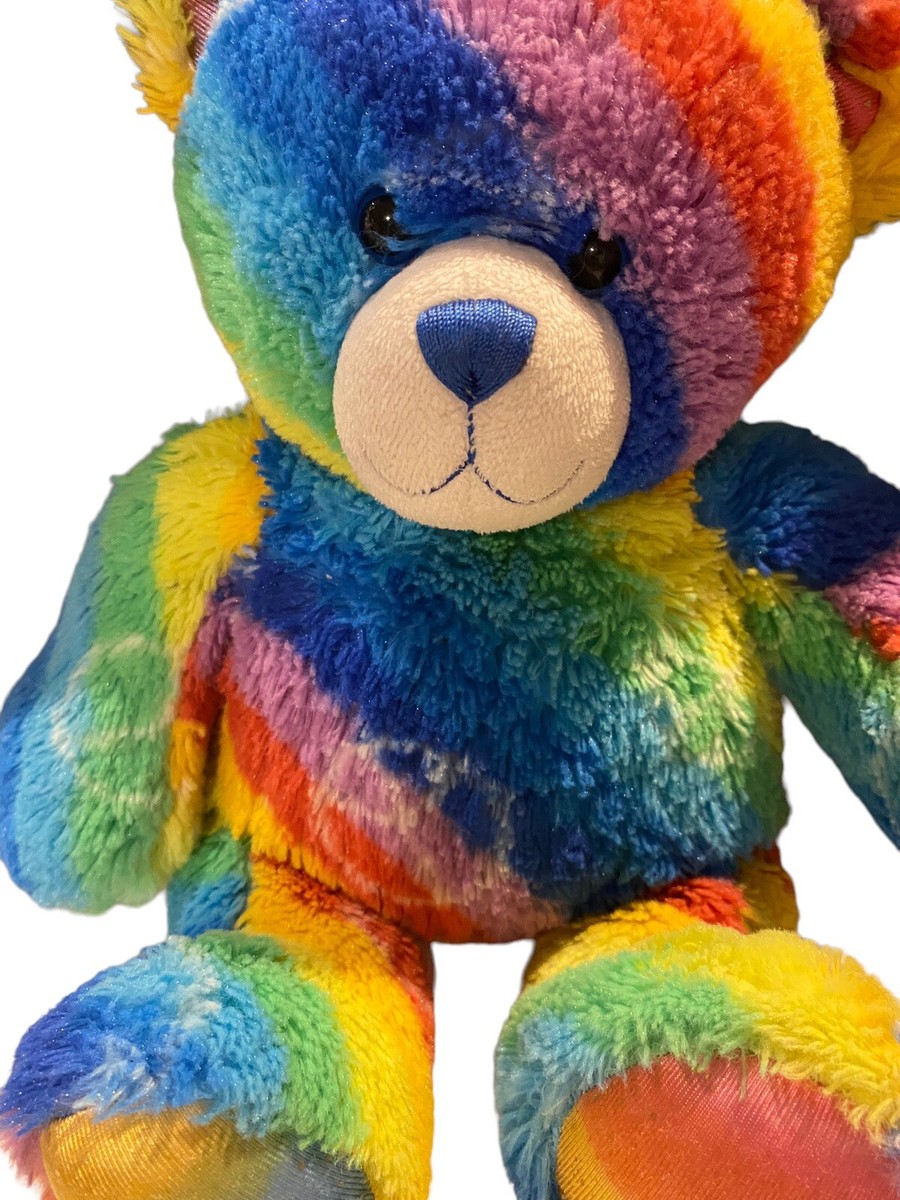 Build A Bear Plush - Rainbow Bear 日本未発売 Amazon.com: BUILD A BEAR Plush - Rainbow Bear : Toys & Games