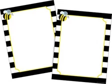 Designer Computer Paper 100 Sheets Wide Stripe Decorative Stationery 8.5x11