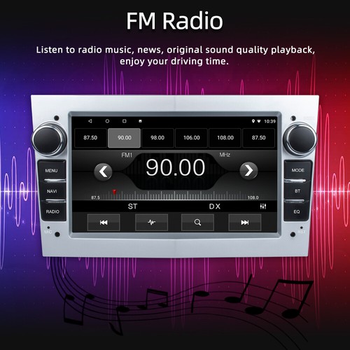 7" 32G Anrdoid 13 Car Stereo CarPlay Radio GPS WIFI For Opel Astra Antara Zafira - Picture 12 of 18