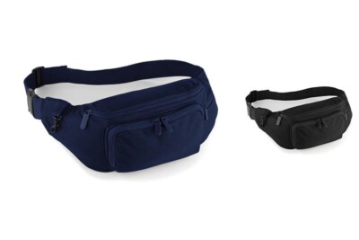 QUADRA Bauchtasche Gürteltasche Tasche Hüfttasche Karabinerhaken D12 NEU 