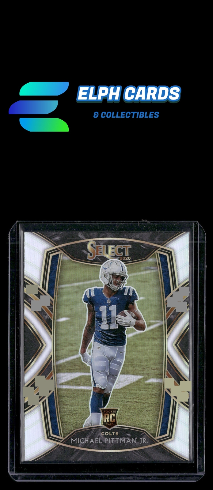 Panini 2020 Panini Select #262 Michael Pittman Jr. Silver Prizm