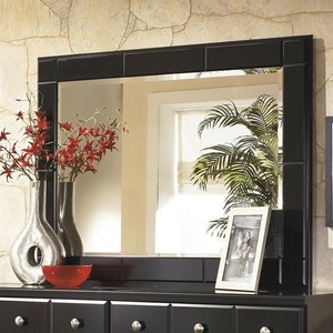 Details About Signature Design By Ashley Shay Bedroom Mirror In Almost Black