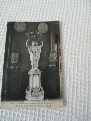 ALTE POSTKARTE,'' MANUFACTUR NATIONALE DE SEVERS TORCHERE D'APRES CARRIER-BELLEUSE
