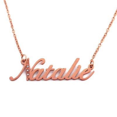 Natalie Name Necklace - Personalized 