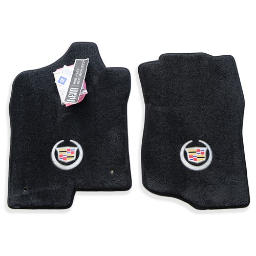 Cadillac ESCALADE Front Floor Mats - Ebony - Jet 2007-2025 Premium 32oz Quality - Picture 14 of 46