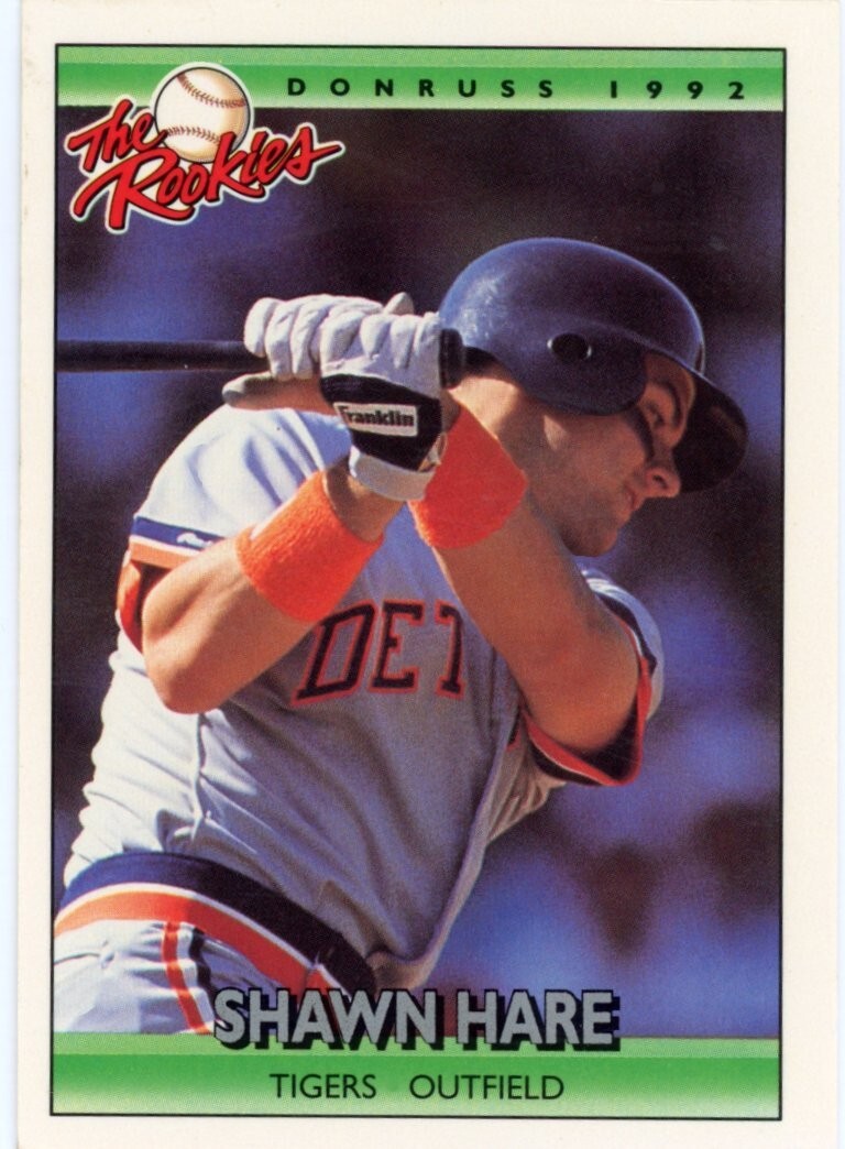1992 Donruss The Rookies - Shawn Hare #48 (RC)