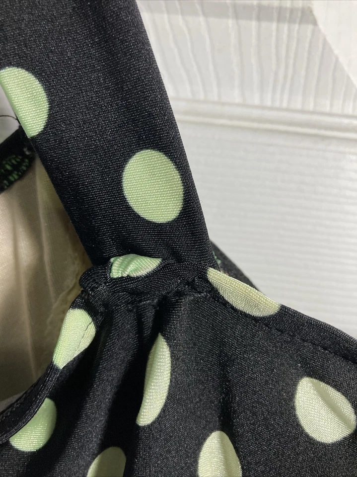 La Blanca One Piece Swimsuit Polka Dot size 16 - Image 4 of 4