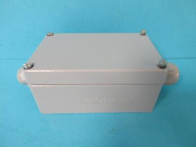 NEW ELECTRICAL JUNCTION CONNECTION BOX ENCLOSURE TETRA PAK 3-481231 4.9''X 3.15''