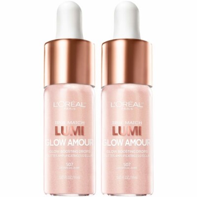 L'Oreal Paris, 2  Pack ( #507 Daybreak ) True Match Lumi Glow Amour Glow Drops