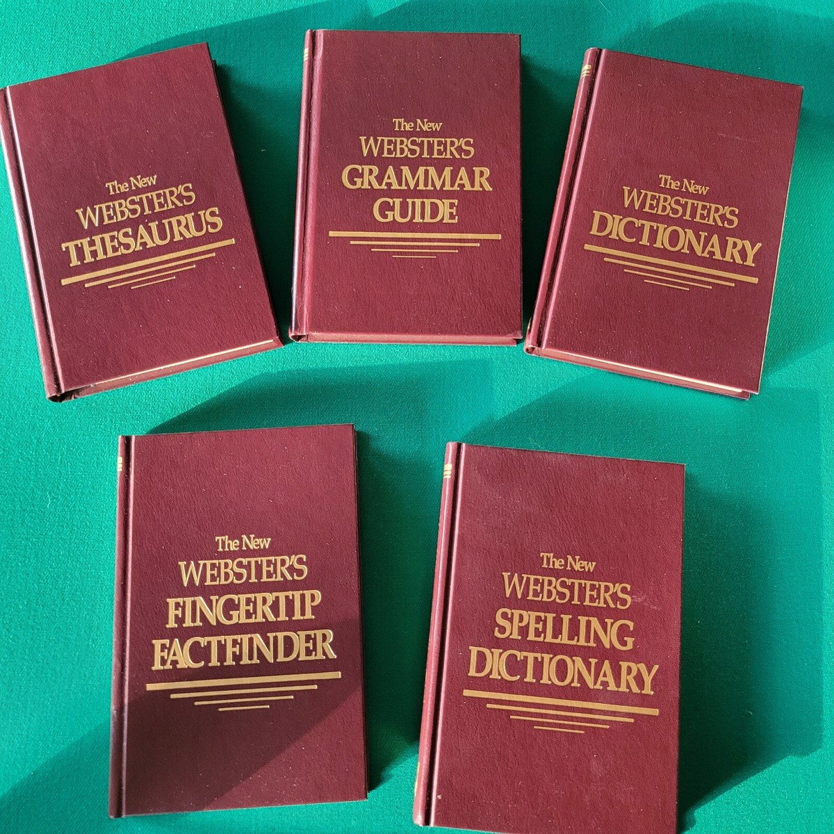 THE TIMESAVER REFERENCE LIBRARY 5冊セット Vintage The New Webster's Deluxe Desk Reference Library Set of 5