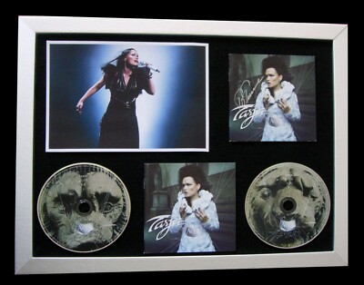 TARJA+NIGHTWISH+SIGNED+FRAMED+ACT II+2+WINTER=100% GENUINE+EXPRESS GLOBAL SHIP