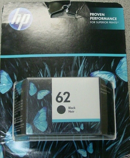 hp 62 black ink cartridge c2p04an