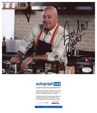 Andrew Zimmern ‘Bizarre Foods’ Chef Signed Autographed 8x10 Photo ACOA