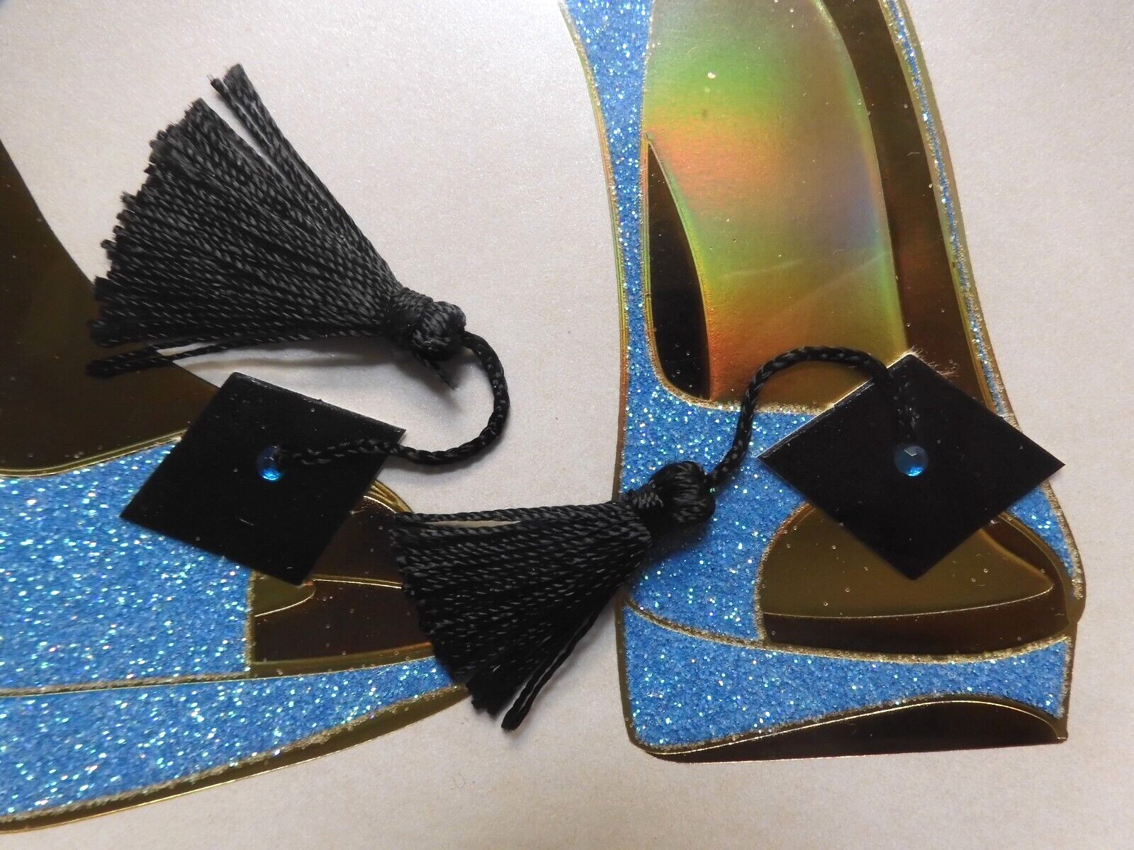 2 Cards Papyrus Greetings Graduation High Heels Graduation Cap with Tassels