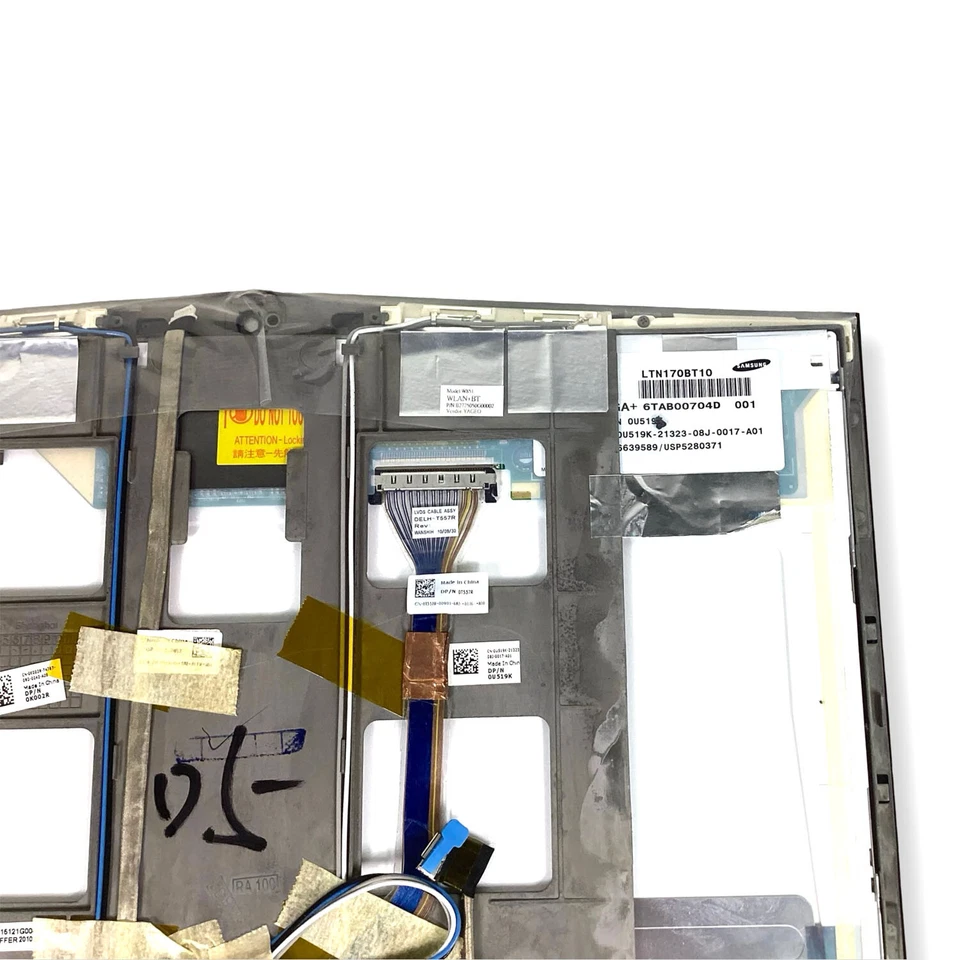 Genuine Alienware M17x 17" WXGA+ LCD Screen Display LTN170BT10 U519K 7J4C 895C1 - Image 4 of 4