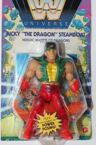 Ricky The Dragon Steamboat - Masters Of The WWE Universe Figura de Acción Lucha Libre - Imagen 2 de 4