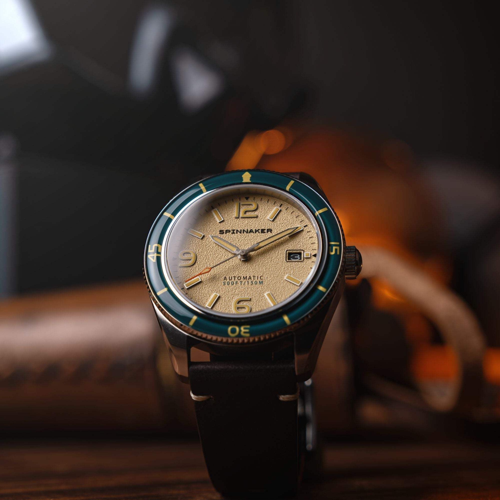 Spinnaker Fleuss Stainless Steel 43mm Japanese Automatic Wristwatch SP-5055-0G